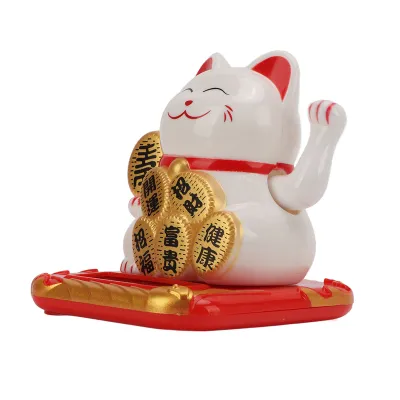 Image de Chat chanceux,Maneki Neko,Bras ondulant du chat chinois,Statue du chat chanceux,Chat chinois ondulant,Chat chinois,Chat chanceux ondulant,Bras mobile du chat ondulant