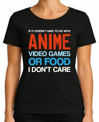 Imagen del producto de Camiseta para mujer, color , talla S, para gamers y fanáticos, con diseño relacionado con videojuegos y anime