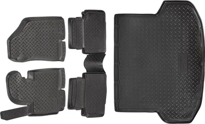 Produktbild von 3D Gummimatten Kofferraumwanne Für Hyundai ix35 2010-2015, Gummi Fußmatten NORM