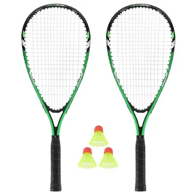 Obrázok produktu pre Nrs001 Crossmintonový Set 2 Rakety + Raketky + Puzdro Zelená Nils