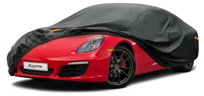 Image de Housse de protection pour voiture, 7 couches, imperméable, respirante, de 420 à 450 cm, couleur noire