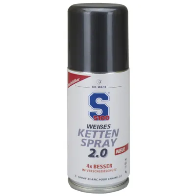 Produktbild von S100 Weißes Kettenspray 2.0 Tourendose 100ml