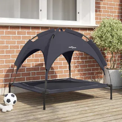 Produktbild von "im Sonderangebot"Hundebett - elegantes Design - Hundesofa/Hundekissen - Schwarz 90x81x80,5cm Stahl DE962496 - Hundebetten