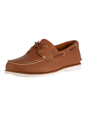 Produktbild von Timberland 2-Eye Herren Bootsschuh honig braun