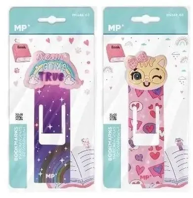 Image de Marque-page arc-en-ciel , chat MIX