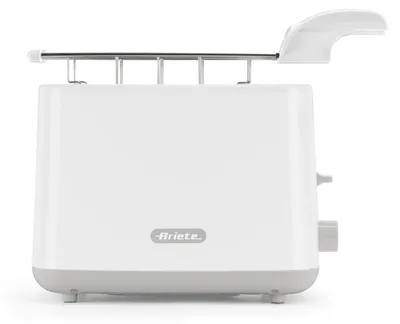 Toaster 2 Schlitze, 7 Bräunungsstufen, 760 W, Weiß