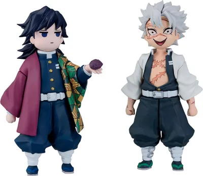 Zdjęcie produktu dla Bandai One Piece Giyu Tomioka & Sanemi Shinazugawa (wymyślona reprodukcja) Figurka Wielokolorowy Wielokolorowy Jeden rozmiar