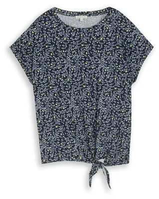 Produktbild von T-Shirt mit Knotendetail