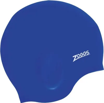 Produktbild von Zoggs Ultra Fit Badekappe Blau  Blau One Size