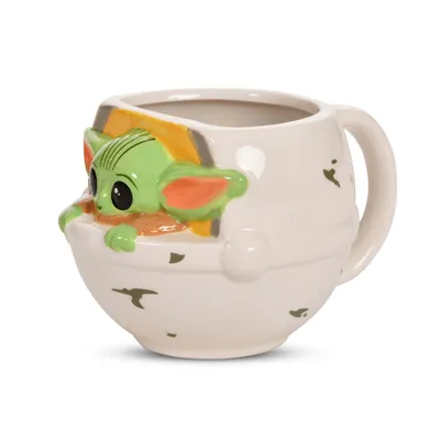 Zdjęcie produktu dla Star Wars Grogu designerski kubek 3D Baby Yoda w pudełku prezentowym