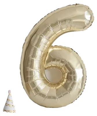 Zdjęcie produktu dla Balony z cyframi, rozmiar 40 cali, idealne na różne uroczystości, 6 sztuk, 40 cali