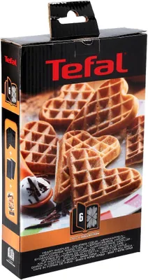 Productafbeelding van Tefal XA 8006 SNACK COLLECTION Plaatset nr. 6: Hartvormige wafels