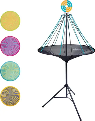 Obrázok produktu pre Outdoorová herná súprava, Frisbee so špeciálnou oporou pre držanie a hádzanie s cieľom, Waboba Hitman, 4 silikónové disky súčasťou balenia