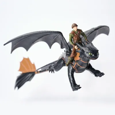 Productafbeelding van SPIN MASTER PACK DRAGON AND VIKING 25 CM KROKMOU Dragons Movie