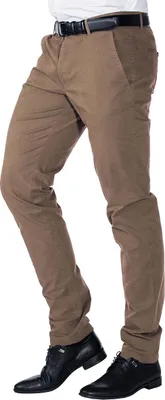 Immagine prodotto di Zapana Pantaloni chino marroni da uomo Juan W33/L32