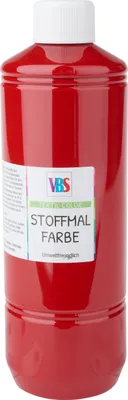 Produktbild von VBS Stoffmalfarbe, 500 ml Rot