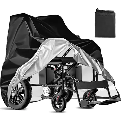 Produktbild von Wasserdicht Elektrische Rollstuhl Abdeckung Staubdicht Schutzhülle Abdeckplane 115 x 65 x 120 cm, Schutzhülle für elektrische Rollstühle