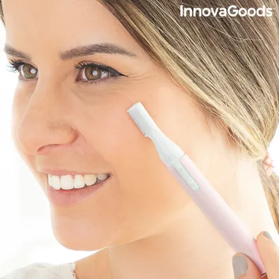 Produktbild von InnovaGoods - Faderm 2-in-1-Peeling-Gesichtsrasierer - 8435527817770