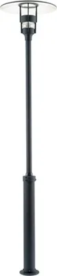 Produktbild von Konstsmide Freja Standleuchte schwarz lackiertes Aluminium, klares Glas, Hand EU 524-750