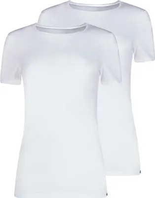 Produktbild von 2er Pack Damen Shirt kurzarm Baumwolle Essentials von der Marke Skiny 36