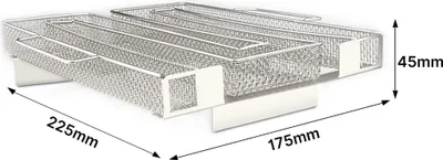 Zdjęcie produktu dla Generator zimnego dymu Wędzarka do mięsa ze stali nierdzewnej do wędzenia na zimno Grill Akcesoria do wędzarni