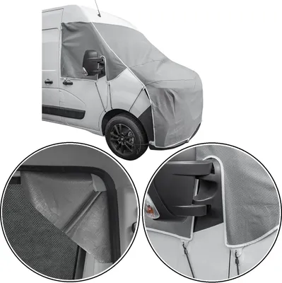 Produktbild von Abdeckplane Wohnwagen – kompatibel für Renault Master Sprinter – UV-beständig, blockiert Sonnenlicht, bietet Privatsphäre