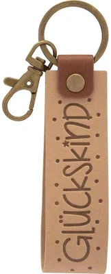 Image de Porte-clés « Glückskind » en simili cuir