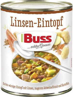 Produktbild von Linseneintopf 800g - Buss