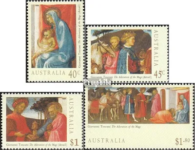 Produktbild von Briefmarken Australien 1994 Mi 1435A-1438 (kompl.Ausg.) postfrisch Weihnachten