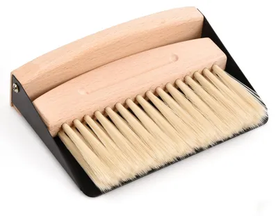 Mini-Besen-Set mit Kehrschaufel, Handfeger, Tischbürste