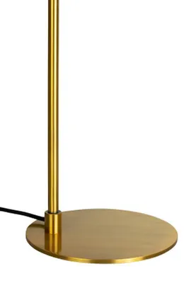 Produktbild von Stehlampe Stehleuchte Standleuchte standlampe Bodenlampe Leseleuchte Innenbeleuchtung Futura Messing Schwarz
