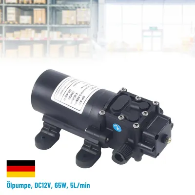Produktbild von Wasserpumpe - Membranpumpe - Selbstansaugend - Schwarz