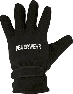 Produktbild von Handschuhe Fleece mit Einstickung - Feuerwehr - 31547 schwarz