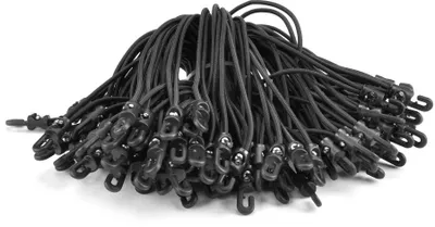 Produktbild von Riggatec Spannfix 4mm schwarz 20cm 100 Stk.