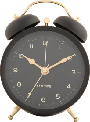 Produktbild von Wecker Retro TWIN BELL, Ø 9,7 cm