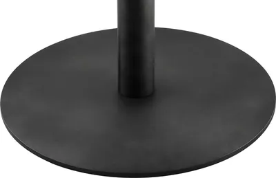 Produktbild von Jaco Bodenplatte mit Anschraubplatte ø 500 mm Schwarzstahl matt