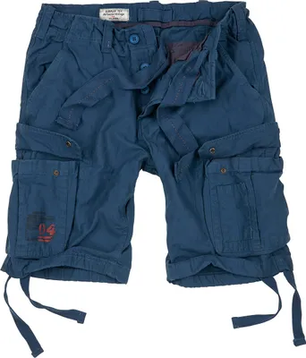 Produktbild von SURPLUS Airborne Vintage Shorts, navy