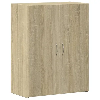 Produktbild von vidaXL Aktenschrank Sonoma-Eiche 60x32x77,5 cm Holzwerkstoff