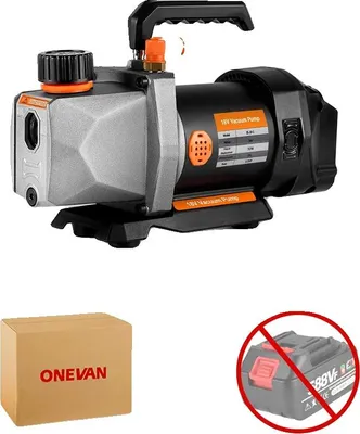 Imagen del producto de Bomba de vacío inalámbrica, caudal de aire de 7 CFM, compatible con batería Makita de 18V, sin cargador, para uso en la Unión Europea