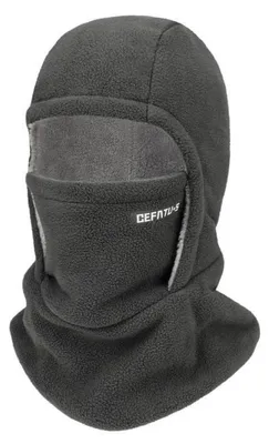 Productafbeelding van Wintermuts, multifunctioneel, winddicht, thermisch fleece, skimasker, gezichtsbeschermer, nekwarmer, donkergrijs