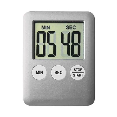 Produktbild von MEGRO Digital Timer mit kleinem Display silber 1 Stück