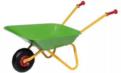 Produktbild von Rolly Toys 271900 Metallschubkarre grün