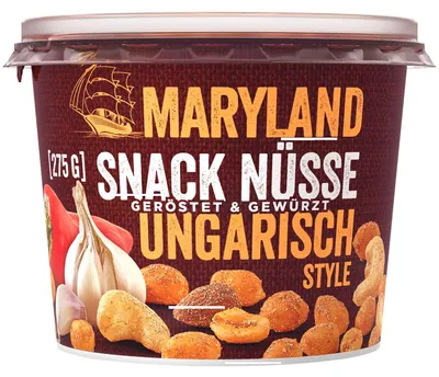 Produktbild von Maryland Snack Nüsse Ungarisch Style 275g