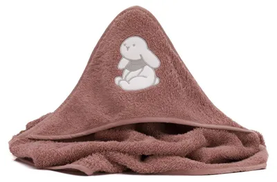Image de Serviette de bain à capuche Fillikid avec motif sur la capuche