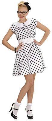 Produktbild von W WIDMANN MILANO Party Fashion - Kostüm 50er Jahre Lady, Petticoat, Kleid, Gürtel, Karneval, Mottoparty