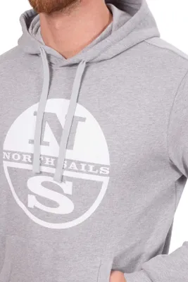 Immagine prodotto di NORTH SAILS - Felpa uomo con cappuccio e logo - Taglia 3XL