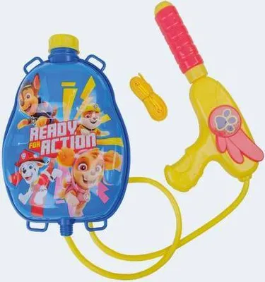 Produktbild von Wasser Pistole Paw Patrol 28cm mit Tank-Rucksack