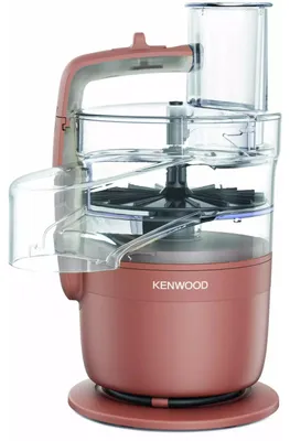Produktbild von Kenwood MultiPro Compact – Kompakte Küchenmaschine mit Express Serve, Edelstahlmesser, Schneid- und Raspelscheiben, Pulse-Funktion, Rot (FDP23.140RD)