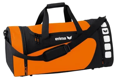 Image de Sac de sport Erima Training Club 5 orange et noir, taille L