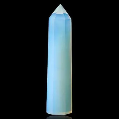 Produktbild von Kristall Turm Heilstein Opal 9-10cm für Meditation und Energiebalance
